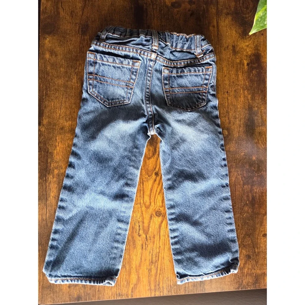 Toddler Boys 2T Clothes Lot 4pc Primary Organic Cotton Tee Childrens Place Jeans